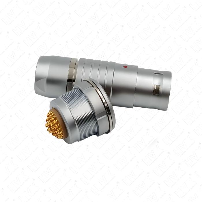 推拉自鎖連接器